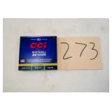 CCI 22WMR SHOT SHELL #12 (20RDS/1BOX)