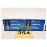 PPU RIFLE LINE 8MM MAUSER 196GR SP (40RDS/2BOXES)