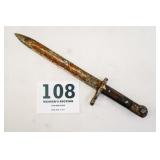 TURKISH MAUSER BAYONET