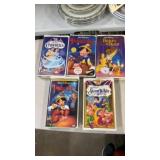 Disney VHS tapes