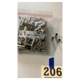 357 mag empty steel casings , 260 pieces