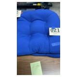 Two chair cushions 18 x 19"