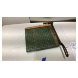 Vintage Milton, Bradley dandy 9 inch paper cutter