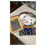 Steering wheel cover, license plate and6x9 Chrome