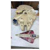 Star Wars Jedi starfighter in vintage millennium