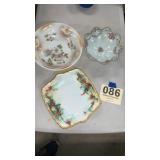 German and French display bowls and dishes