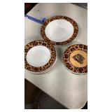 Leopards dishes