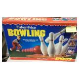 Fisher price bowling  game 1986 complete