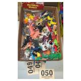Vintage toys, plastic animal lot