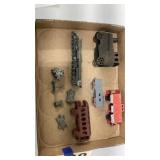 Misc metal trains pieces