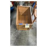 Wooden crate 26 x 16 x 16.