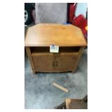 Small end table cupboard. 31 wide 19 deep 28