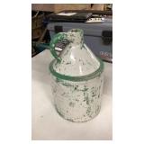 Crock Jug 11-1/2" high 1 gallon