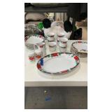 Christmas dish set Tienshan (China)