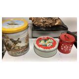 Miscellaneous tin lot
