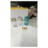 Jars with bail 2 Ball. 1 Atlas. 1 unmarked