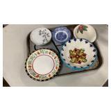 Misc dish lot / Espana ,Pier 1,Liberty Blue Betsy