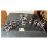 Coca-Cola water pitcher set pitcher and eat