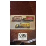 Coca-Cola Collectors Trucks set vintage