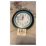 Coca-Cola battery operated Wall Clock plastic