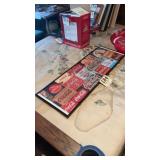 Coca-Cola large completed Puzzle Framed for