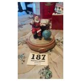 Coca-Cola Santa Claus Music Box