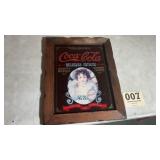 Nice Coca-Cola wall hanging display