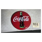Coca-Cola advertising metal button looks to be 15