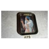 Vintage metal Coca-Cola advertising tray