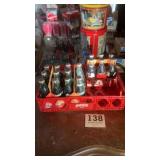 Coca-Cola plastic delivery crate with full