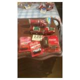 Older Coca-Cola advertising Trucks and Cars