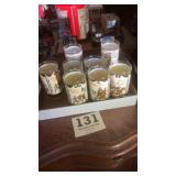 Coca-Cola Heritage collectors series glasses lot