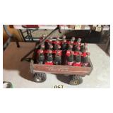 Vintage wooden Coca-Cola, advertising soda case