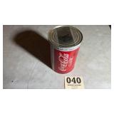 1 gallon metal Coca-Cola fountain syrup can made