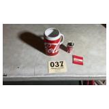 Coca-Cola advertising Christmas ornament and