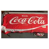 Advertising Coke flag