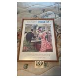 1970ï¿½s Coca-Cola framed print