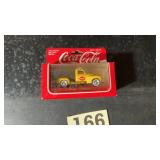 Vintage Coca-Cola diecast truck in original box