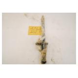 TURKISH MAUSER BAYONET WRAPPED IN PLASTIC