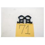 HIGH SEE THROUGH SCOPE RINGS