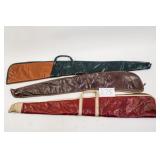 MIXED LOT OF VINTAGE RIFLE CASES