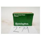REMINGTON NO. 1 1/2 SMALL PISTOL PRIMERS 1