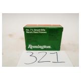 REMINGTON NO.7 1/2 SMALL RIFLE BENCH REST PRIMERS
