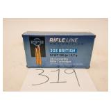 PPU 303 BRITISH 150GR SP 1 BOX(20 RNDS)