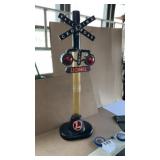 Lionel railroad crossing display sign as shown