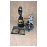 Automatic train signal railroad, crossing sign