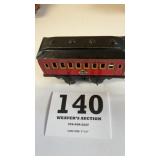Overland flyer tin litho passenger car