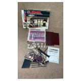 Lionel lumber shed and road signs