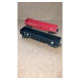No, YLNYC gondola cars 6462 black and red