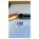 Hafner trains friction engine and box car